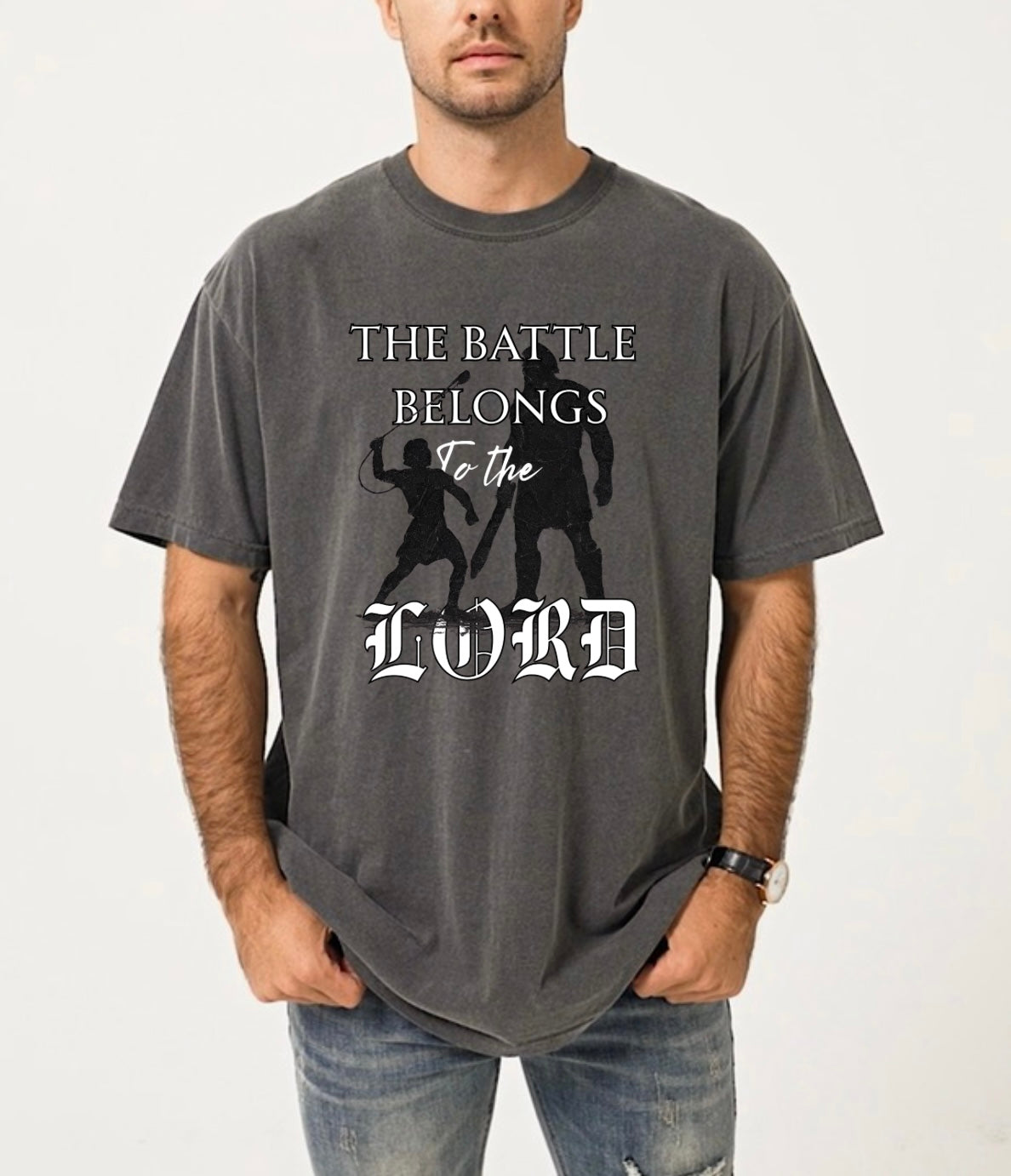 The Battle Belongs To The Lord T-Shirt